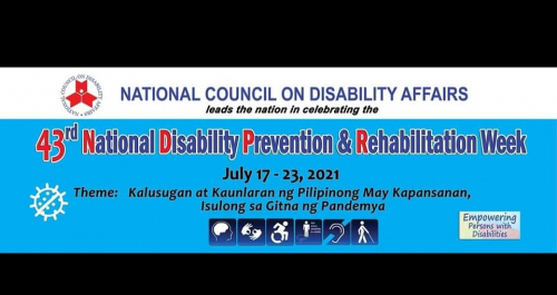 LOOK: Siyudad moduyog sa kasaulogan sa 43rd Nat’l  Disability Prevention &amp; Rehabilitation Week