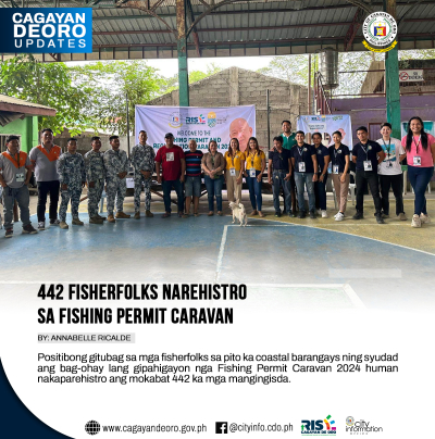 442 FISHERFOLKS NAREHISTRO  SA FISHING PERMIT CARAVAN