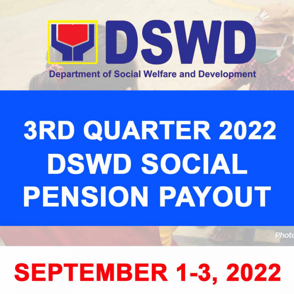 3rd qtr social pension payout sa  senior citizens karong Sept 1-3