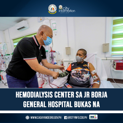 HEMODIALYSIS CENTER SA JR BORJA GENERAL HOSPITAL BUKAS NA