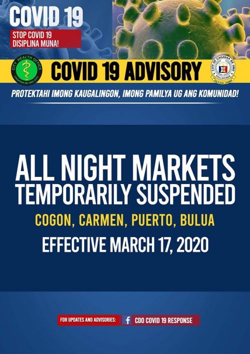 Night Market Temporary Suspension