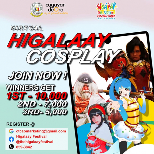 Virtual ‘Higalaay Festival Cosplay Competition’  masaksihan karong Sabado
