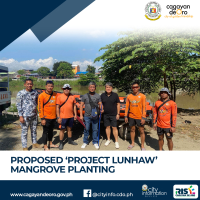 PROPOSED ‘PROJECT LUNHAW’ MANGROVE PLANTING