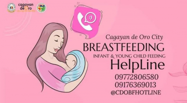 Breastfeeding helpline gilusad sa CDO LGU