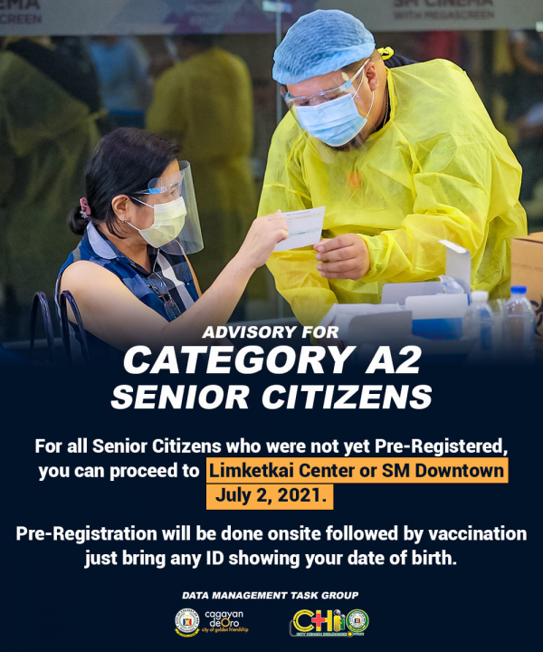 Senior Citizen&#039;s Covid19 Vaccination UPDATE